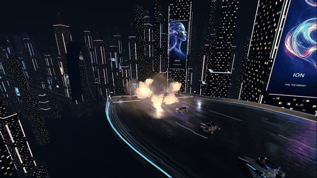 SpaceRacer gameplay