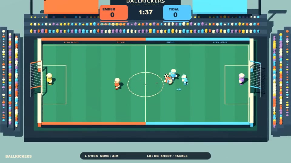 Ballkickers soccer gameplay